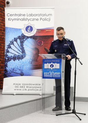 przemawia Dyrektor CLKP insp. dr n. med. Radosław-Juźwiak
