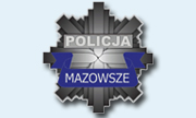 gwiazda policyjna z napisem Mazowsze