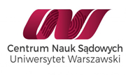 logo Centrum Nauk Sądowych Uniwersytetu Warszawskiego