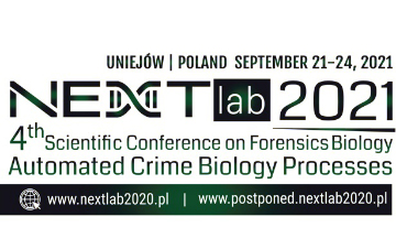 baner 4 Konferencji Biologii Kryminalistycznej NEXTLAB2021