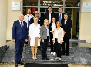 uczestnicy posiedzenia Zarządu Europejskiej Sieci Instytutów Nauk Sądowych w Czarnogórze