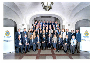 zdjęcie grupowe uczestników konferencji na temat Europejskiego Obszaru Nauk Sądowych 2.0 (EFSA 2.0) 24–25 stycznia 2023 roku w Malmö (Szwecja)