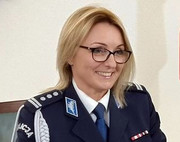 Zdjęcie przedstawia Dyrektor Centralnego laboratorium Kryminalistycznego Policji insp. Iwonę Marciniak-Krawczyk